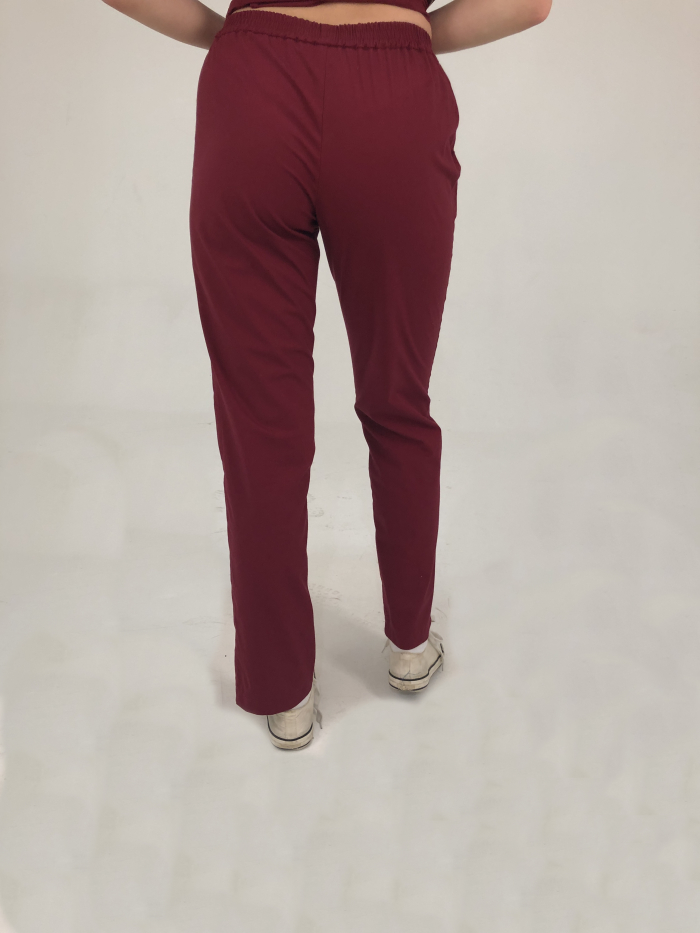 ship medical scrubs burgundy color, medical scrubs zipper