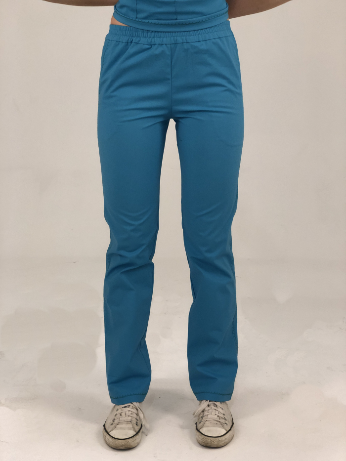 купить голубые медицинские брюки, медицинские брюки со спандексом, брюки медицинские купить онлайн