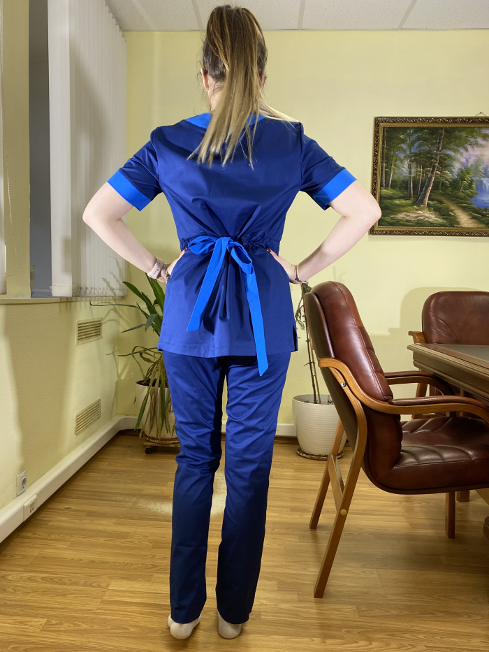 blue medical top, blue scrubs, buy blue medical top