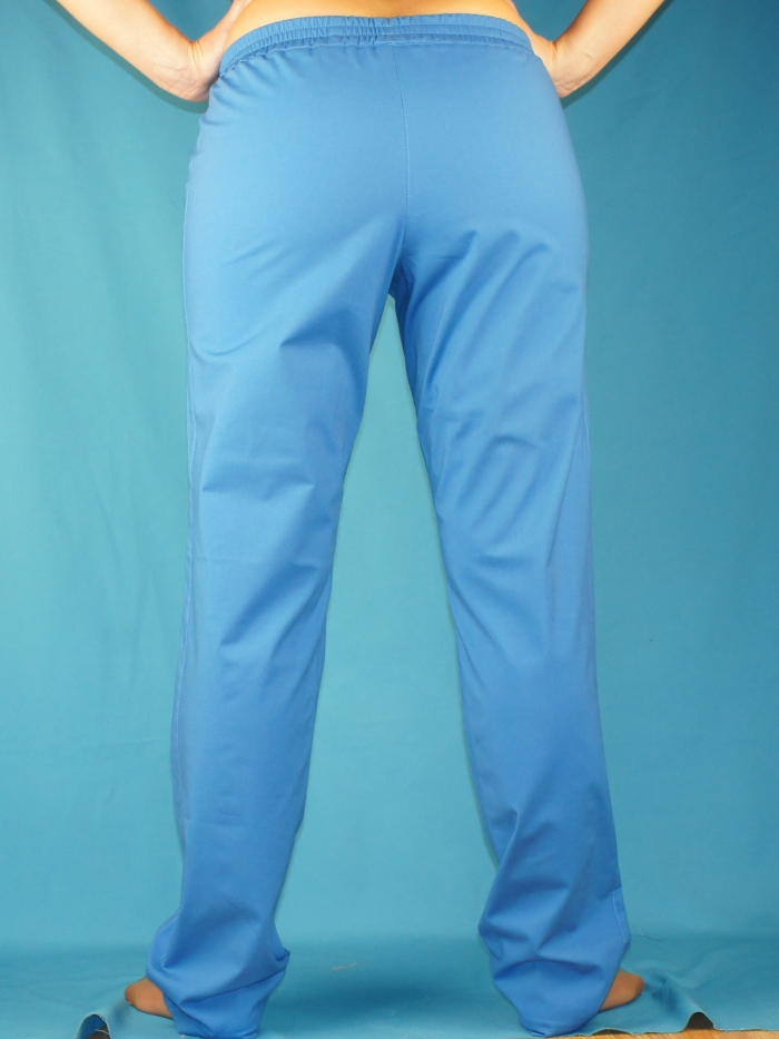 light blue medical top, blue medical scrubs, medical top with zipper