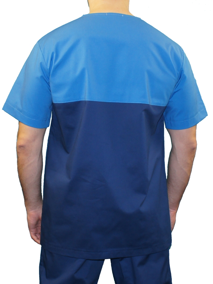 blue medical scrubs, blue men scrubs, chess color scrubs for men